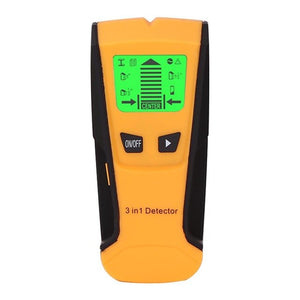 3 In 1 Metal Detector Find Metal Wood Studs AC Voltage Live Wire Detect Wall Scanner Electric Box Finder Wall Detector