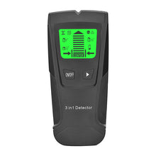Load image into Gallery viewer, 3 In 1 Metal Detector Find Metal Wood Studs AC Voltage Live Wire Detect Wall Scanner Electric Box Finder Wall Detector