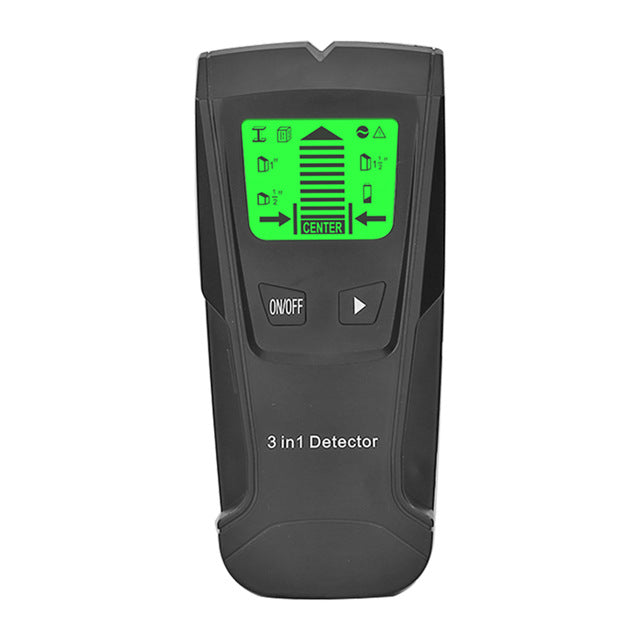 3 In 1 Metal Detector Find Metal Wood Studs AC Voltage Live Wire Detect Wall Scanner Electric Box Finder Wall Detector