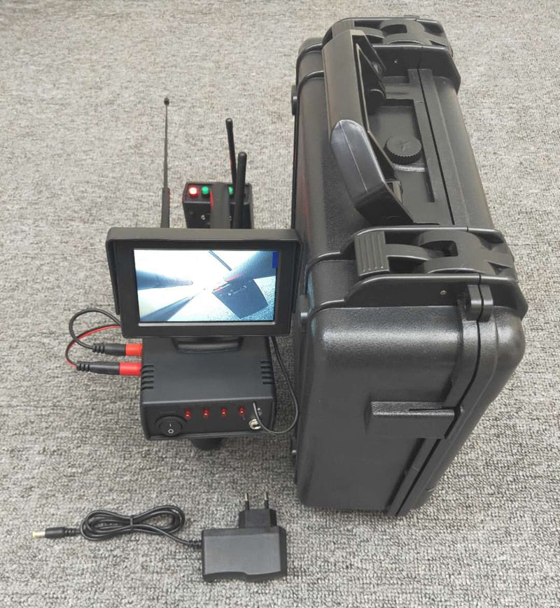 Target Location Scanning Searcher for Remote Metal Detector