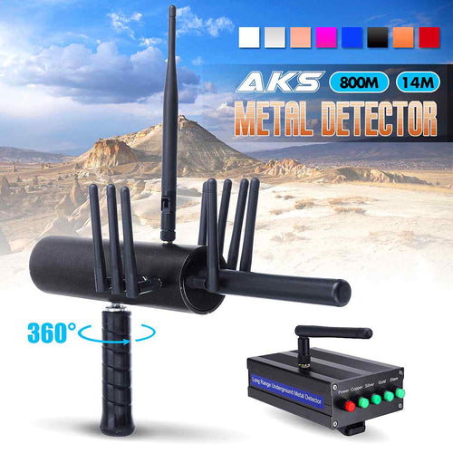 Underground Metal Detector Professional 10x Antenna High Sensitivity Silver Gold Detector Digger Large-scale Scanner Prospecting